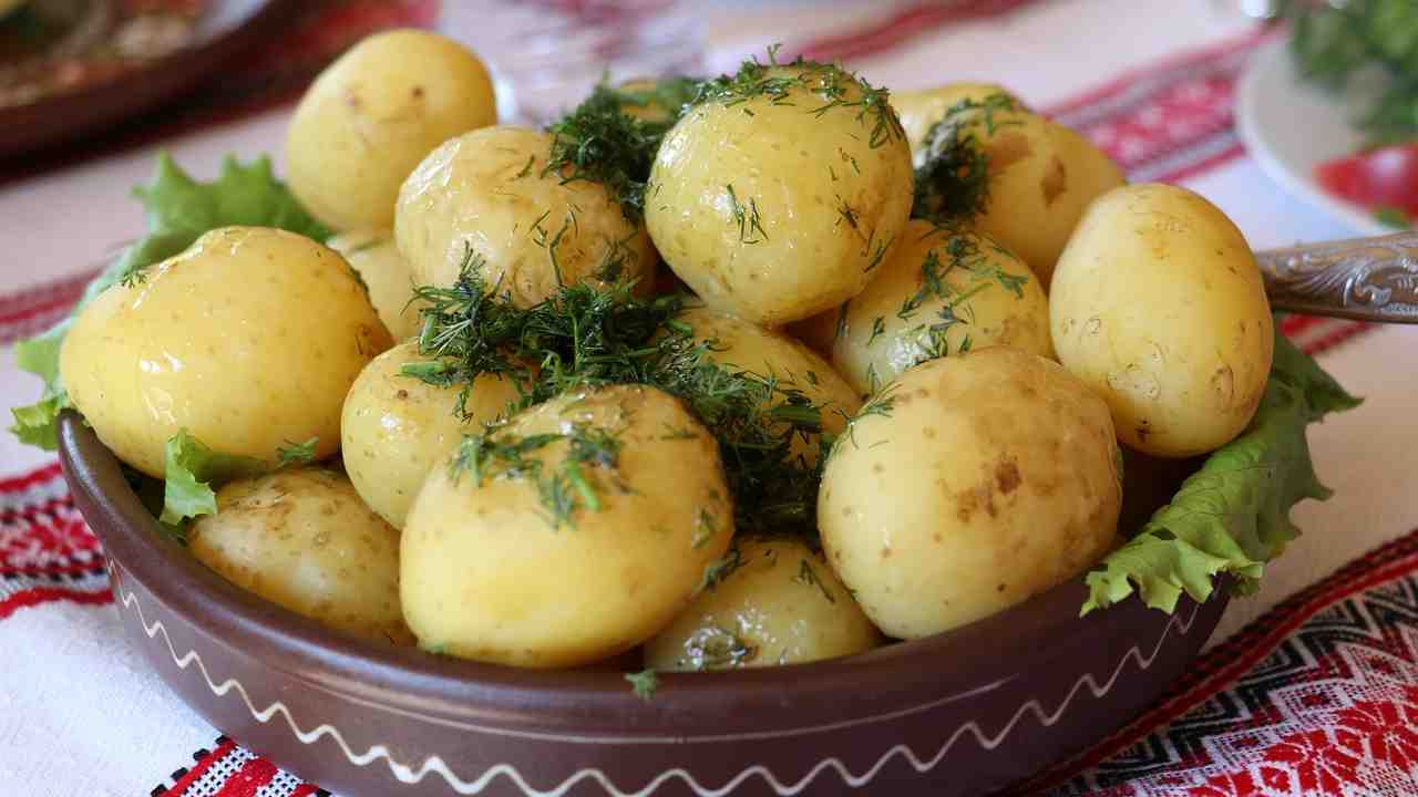 Rischi buccia di patate